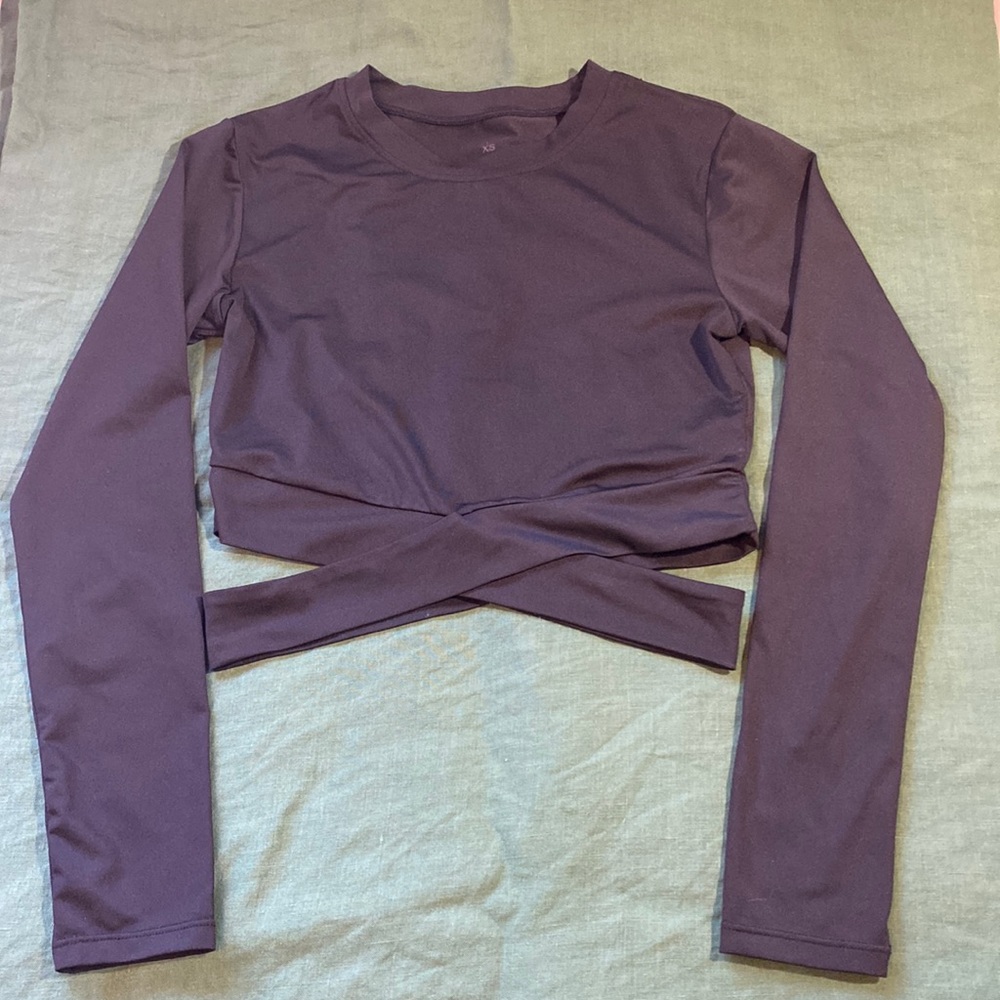 NVGTN  - Black Criss-Cross Crop Top (open to offers)